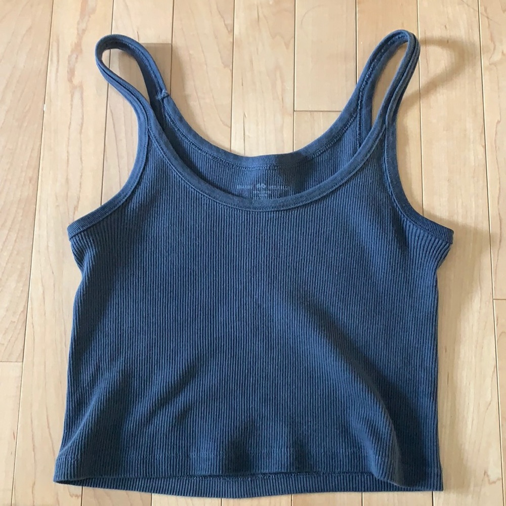 Blue Beyonca tank